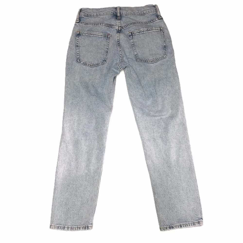 Gap Kids Easy Taper Size 10 Distressed Blue Light Wash Jeans Boys
